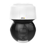 A câmera IP AXIS Q6155-E possui a tecnologia Axis Sharpdome com Speed Dry e foco a laser